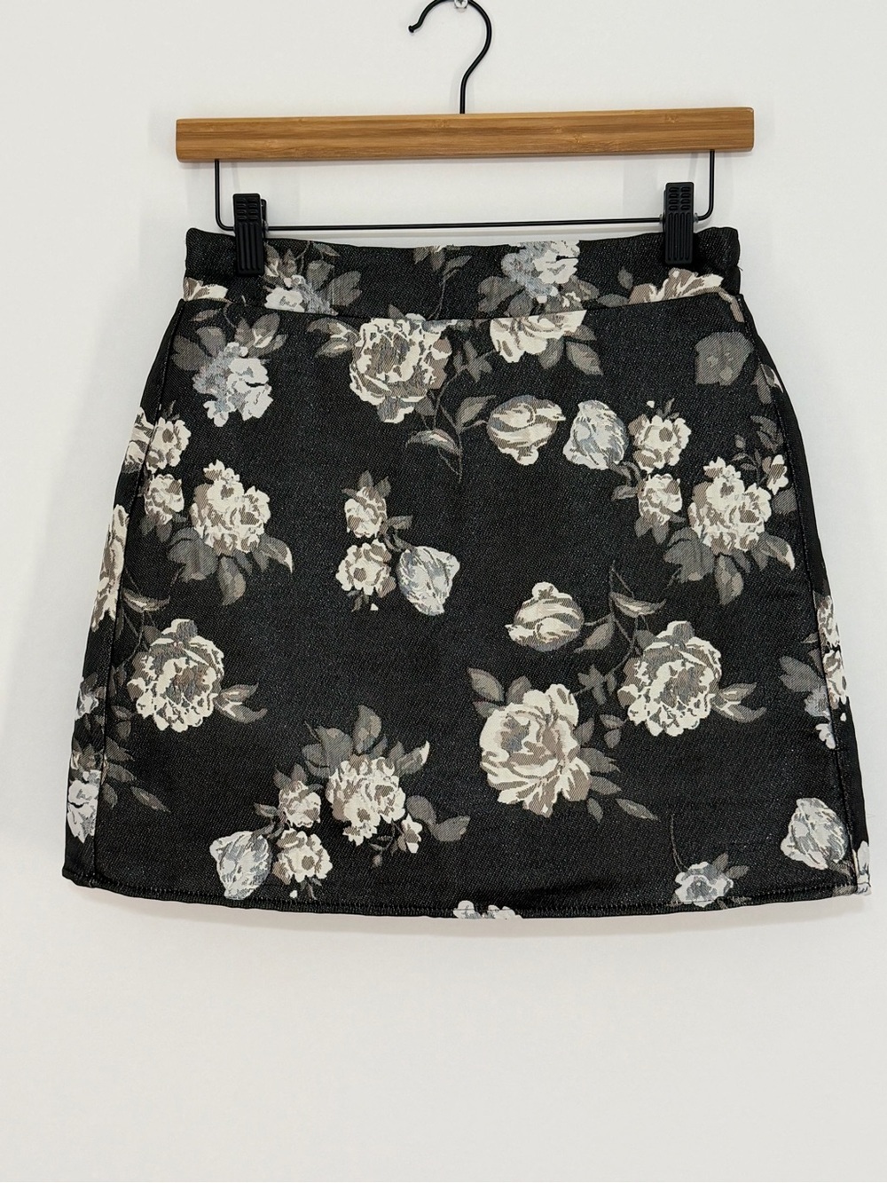 THML Women's Floral Jacquard Woodland Skirt Size Small